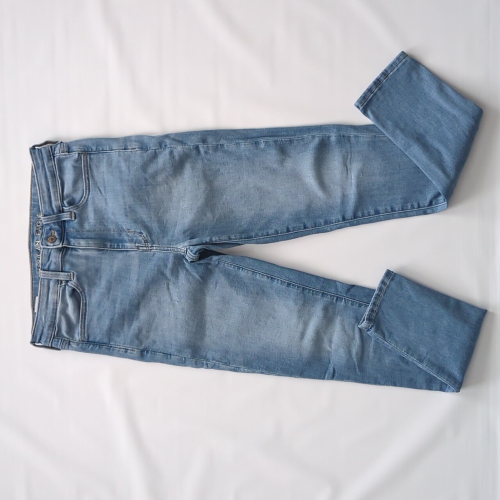 American Eagle Super High Rise Jeans Jegging Skinny Jean size 6